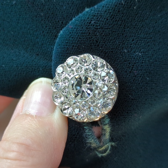 Vtg Niki Petites Velvet Skirt Set - Picture 14 of 17